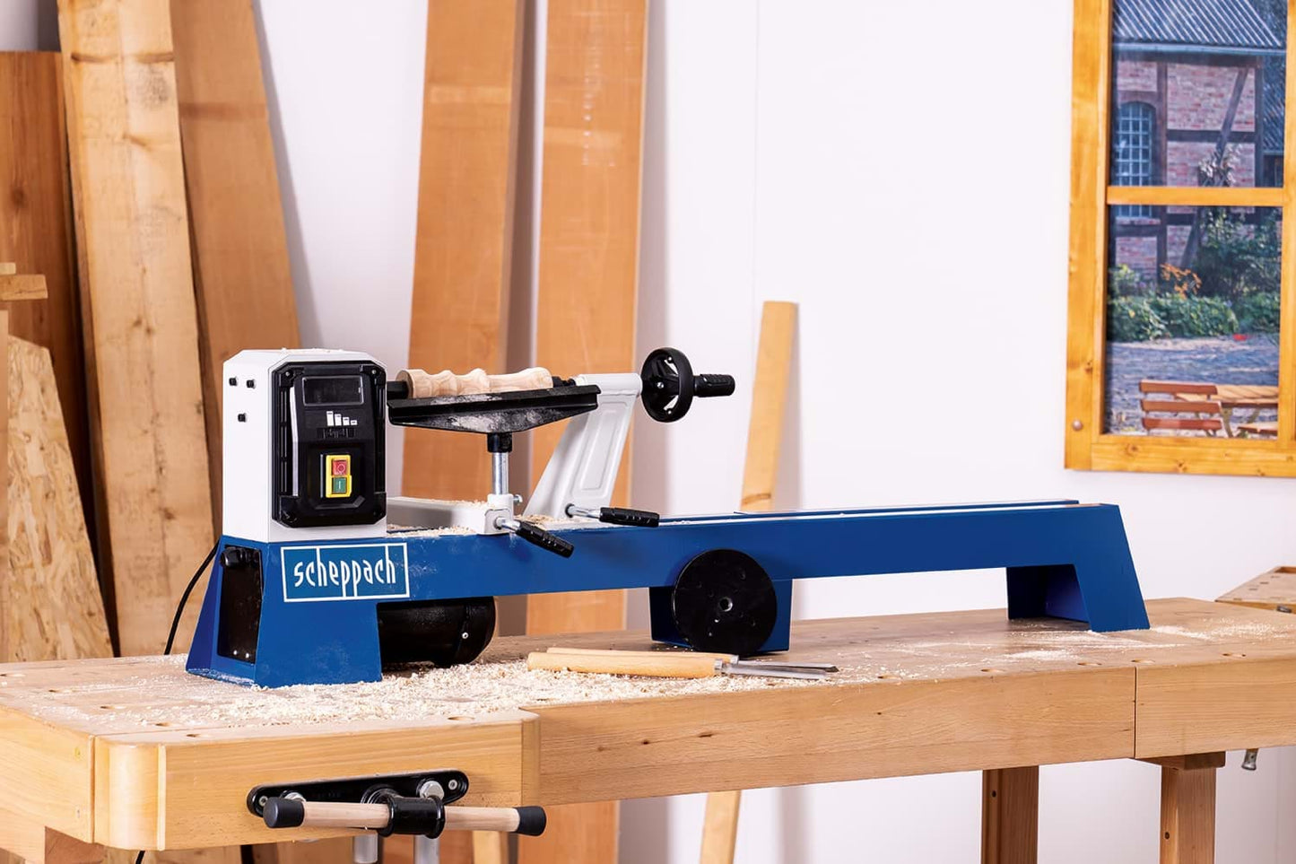 Scheppach mini strug za drvo DM1100T - Scheppach - 1100T - Stacionarne mašine > Strugovi - detalj 3