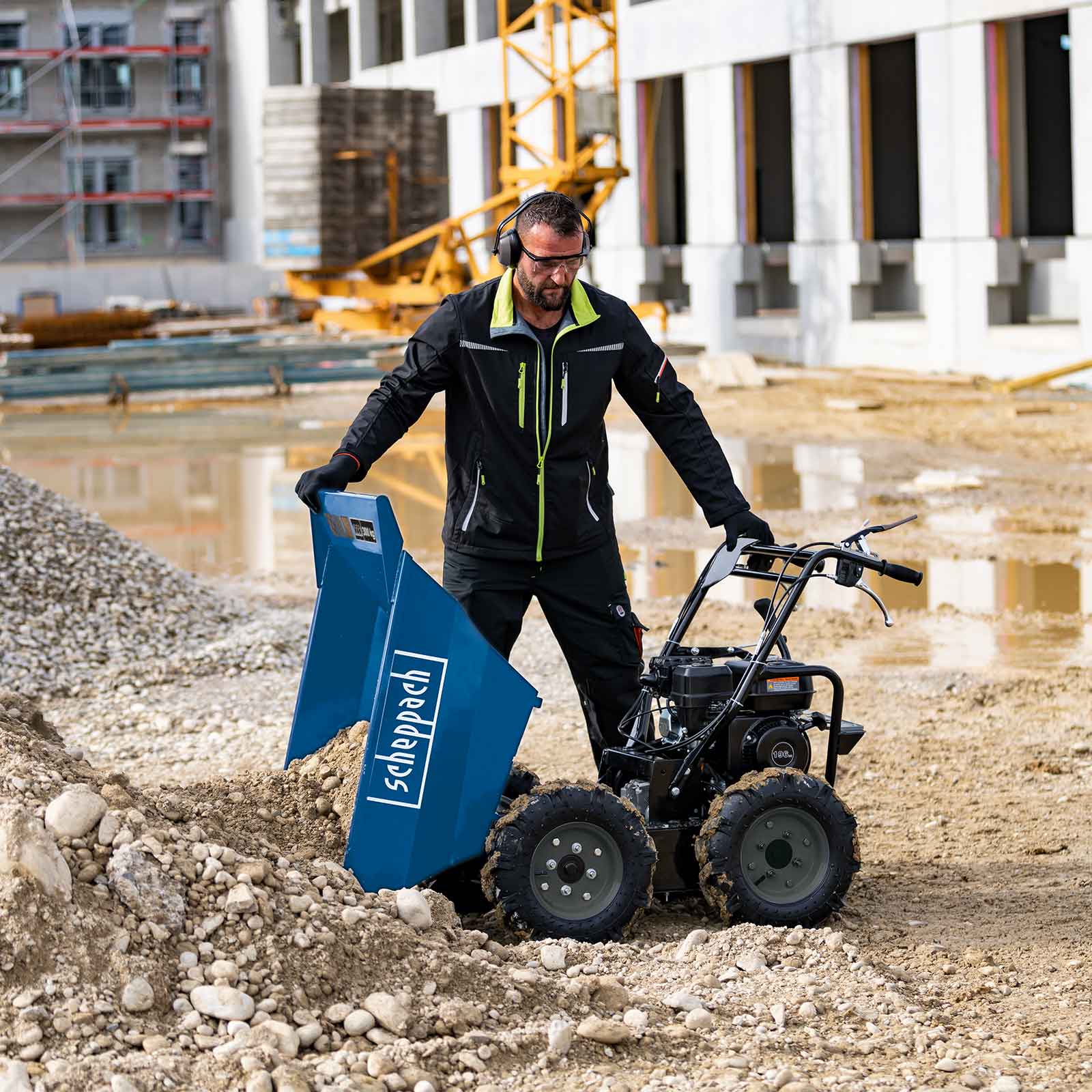 Scheppach motorna kolica Dumper DP3000 5.6 KS - Scheppach - DP3000 - Vrt i poljoprivreda > Multifunkcionalni vrtni alati