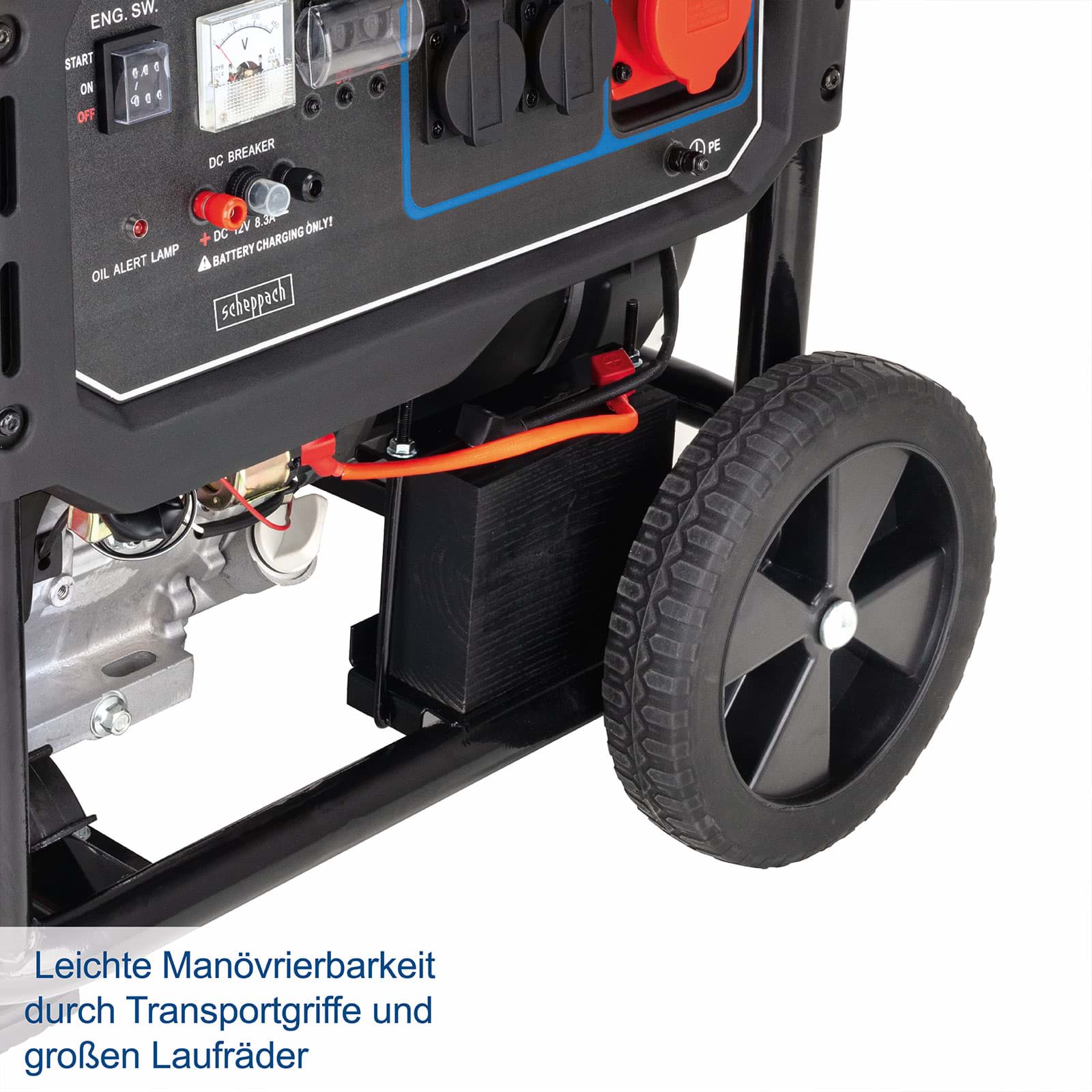 Scheppach trofazni agregat za struju SG7100X 5.5kW - Scheppach - SG7100X - Agregati za struju > Benzinski agregati - detalj 3