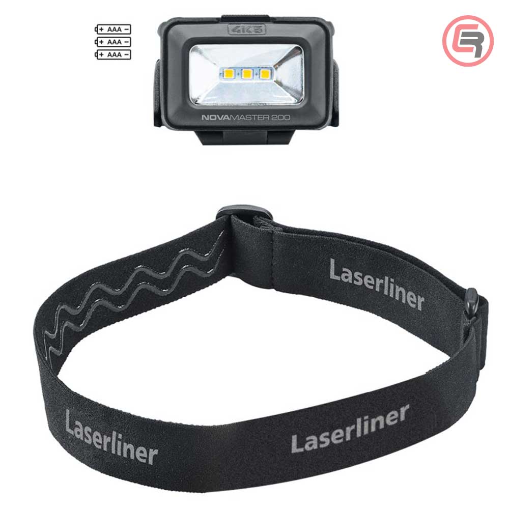 Laserliner Lampa Naglavna Led NovaMaster 200 / Max 200 lm – 030.400A by Laserliner 030.400A Ostali Alati i Pribor - detalj 4