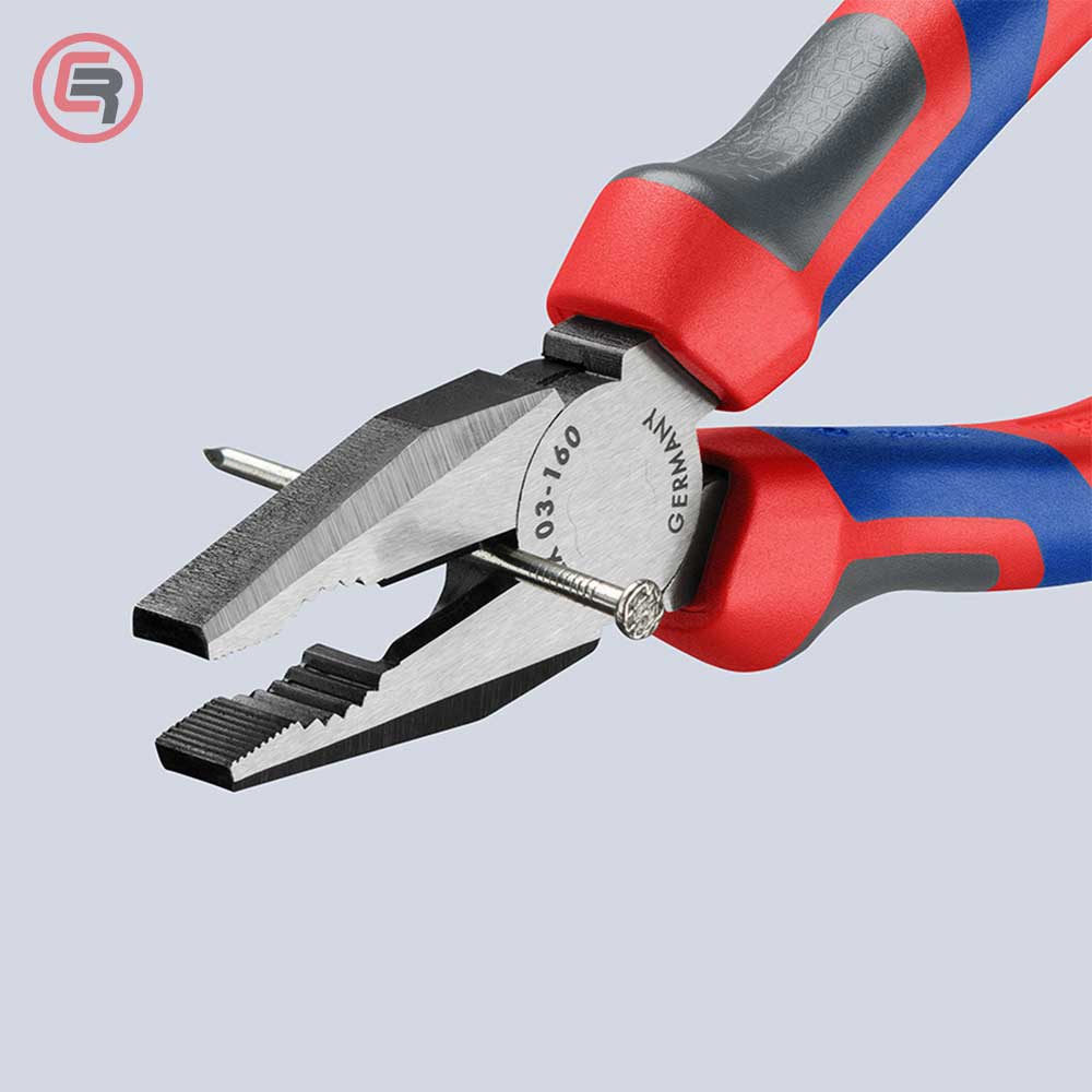 Knipex Kliješta Kombinovana 160 mm – 03 02 160 by Knipex 03 02 160 Kliješta - detalj 4