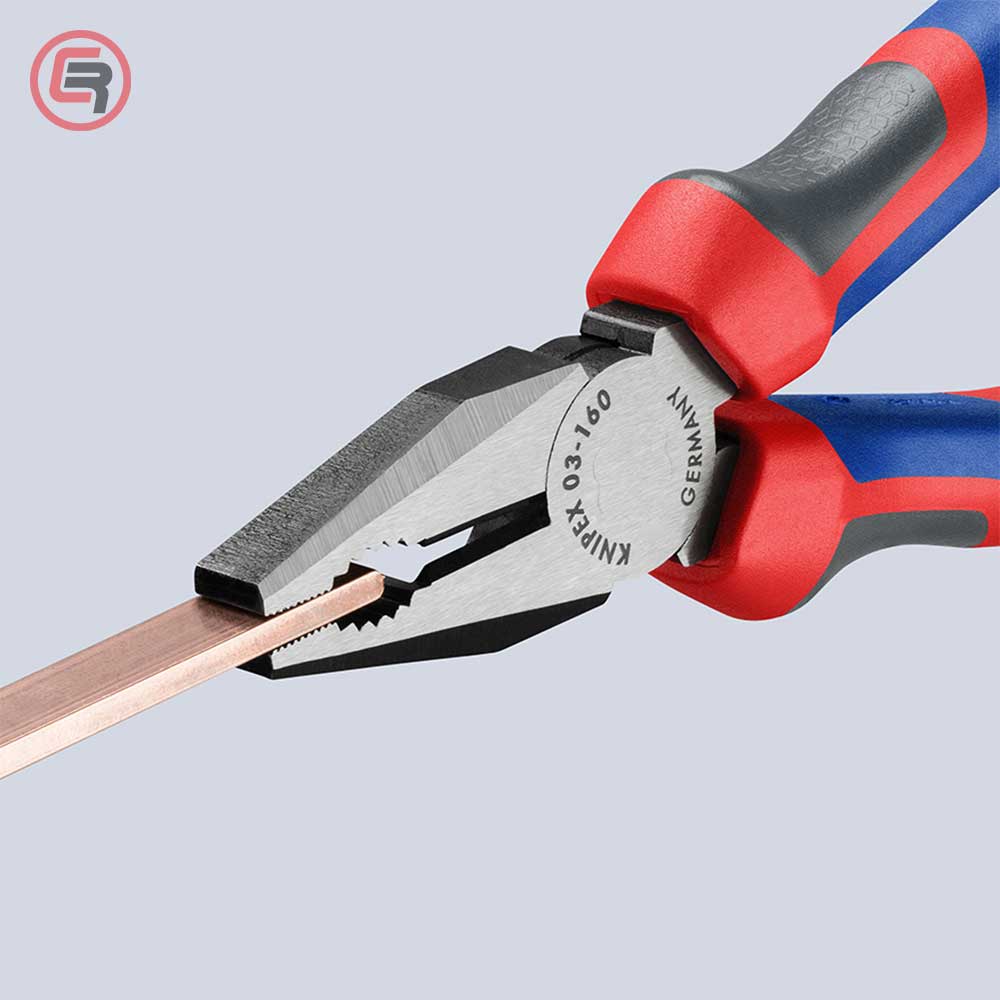 Knipex Kliješta Kombinovana 160 mm – 03 02 160 by Knipex 03 02 160 Kliješta - detalj 6
