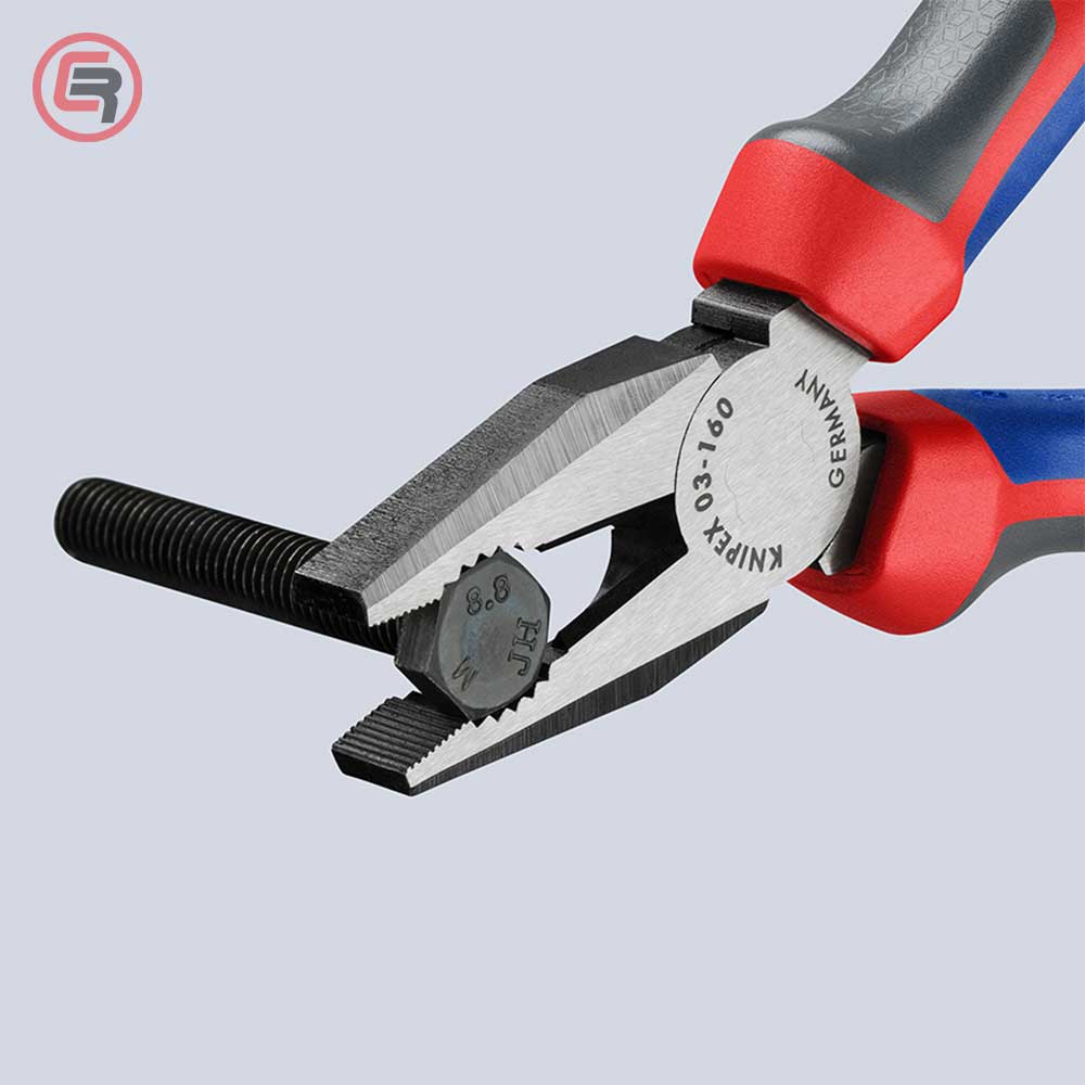 Knipex Kliješta Kombinovana 160 mm – 03 02 160 by Knipex 03 02 160 Kliješta - detalj 7
