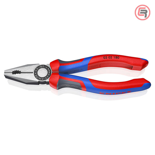 Knipex Kliješta Kombinovana 180 mm – 03 02 180 by Knipex 03 02 180 Kliješta