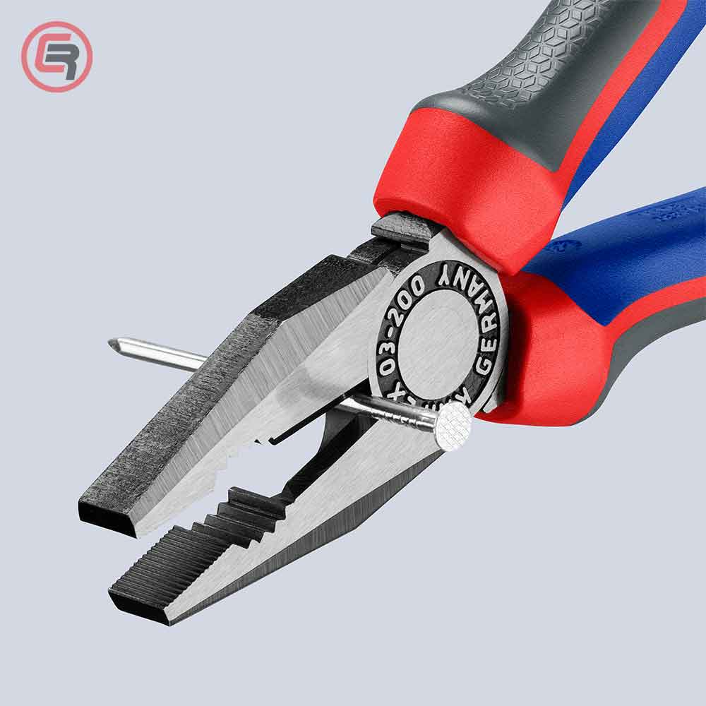 Knipex Kliješta Kombinovana 200 mm – 03 02 200 by Knipex 03 02 200 Kliješta - detalj 4