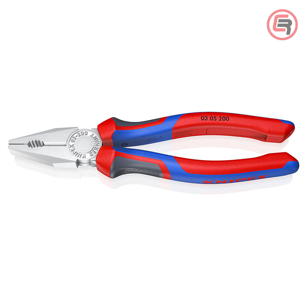 Knipex Kliješta Kombinovana 200 mm – 03 05 200 by Knipex 03 05 200 Kliješta