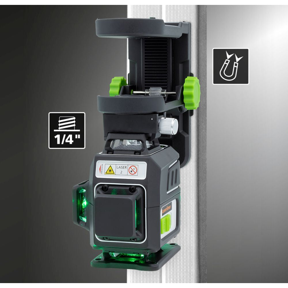 Laserliner Laser Trodimenzionalni PocketPlane-Laser 4G + Nosač + Kofer – 036.705A by Laserliner 036.705A Mjerni Uređaji