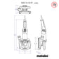 Metabo Brusilica Za Beton RSEV 19-125 RT Renovation 125 mm / 1.900 W – 603825700 by Metabo 603825700 Alati Za Obradu