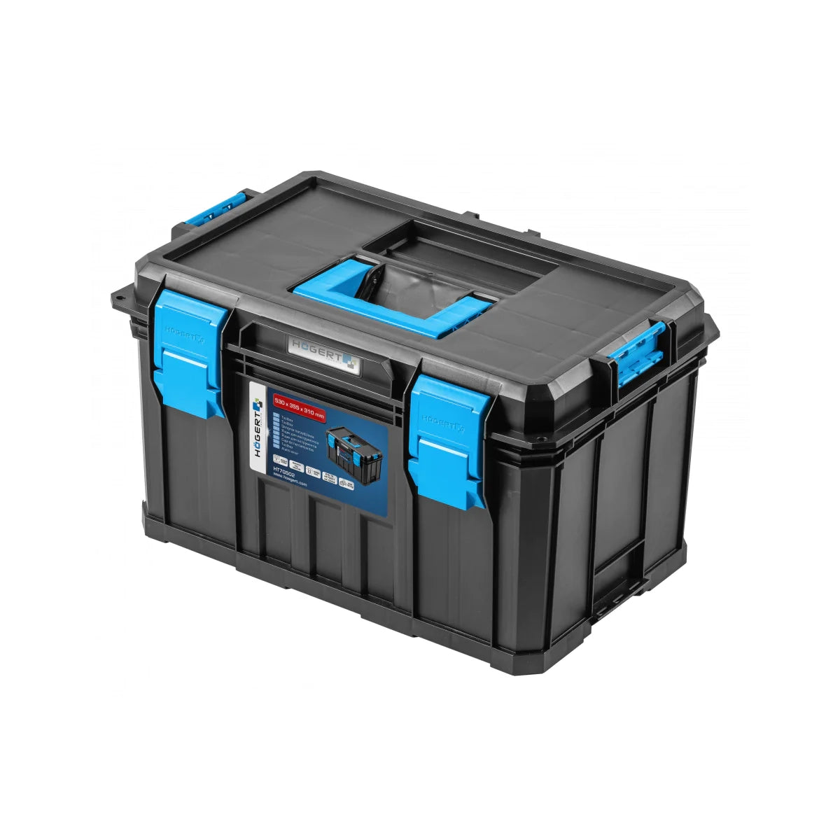 HOEGERT PVC transportni kofer za alat 4u1 HT7G500 - Hoegert - HT7G500 - Ručni alat > Torbe, koferi i kolica za alat