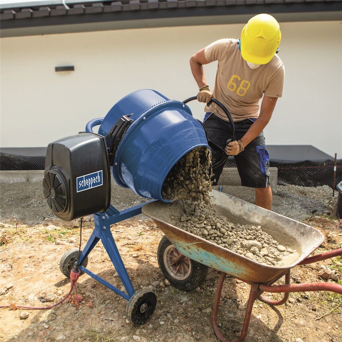 Scheppach mješalica za beton MIX125 - Scheppach - MIX125 - Ostalo > Mješalice za beton - detalj 4