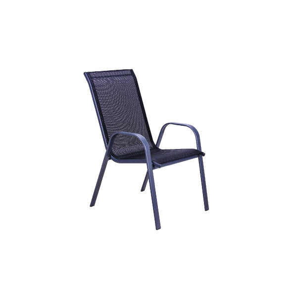 Bastenska stolica crna - COMO - Metalne stolice - SKU 041075 - detalj 2