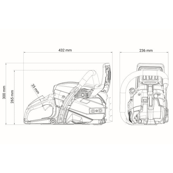 Motorna testera Villager VGS 5032 PE (EURO 2) - Motorne testere - SKU 046461