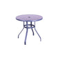 Bastenski sto okrugli 80 cm - COMO - Metalni stolovi - SKU 046992