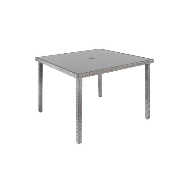 Bastenski sto od ratana sivi - AVOLA