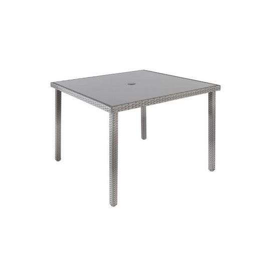 Bastenski sto od ratana sivi - AVOLA