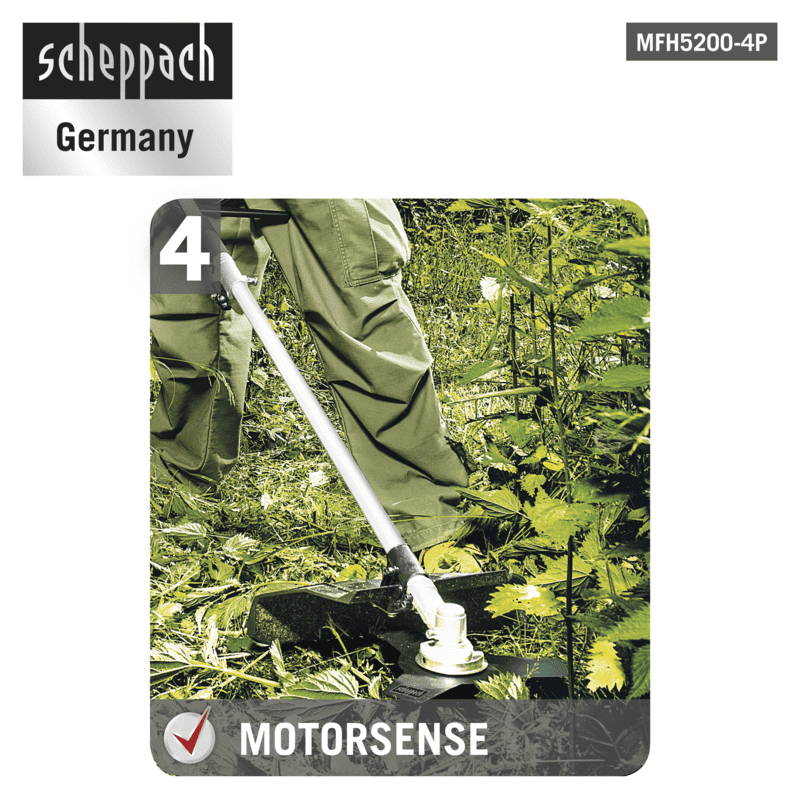 Scheppach motorni multifunkcionalni trimer MFH5200-4P 1.8 KS - Scheppach - MFH5200-4P - Vrt i poljoprivreda > Trimeri/kose