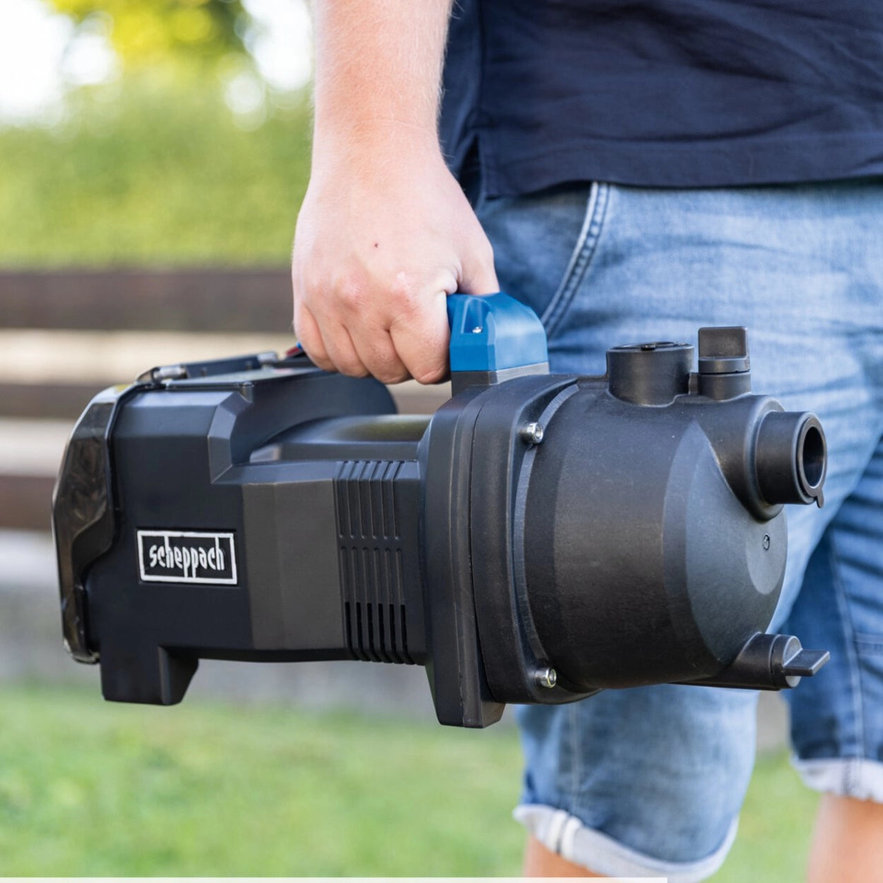 Scheppach aku vrtna baštenska pumpa za vodu IXES C-GP3000-X – SET S2 2x2Ah - Scheppach - C-GP3000-X - SET S2 2x2Ah - Vrt i