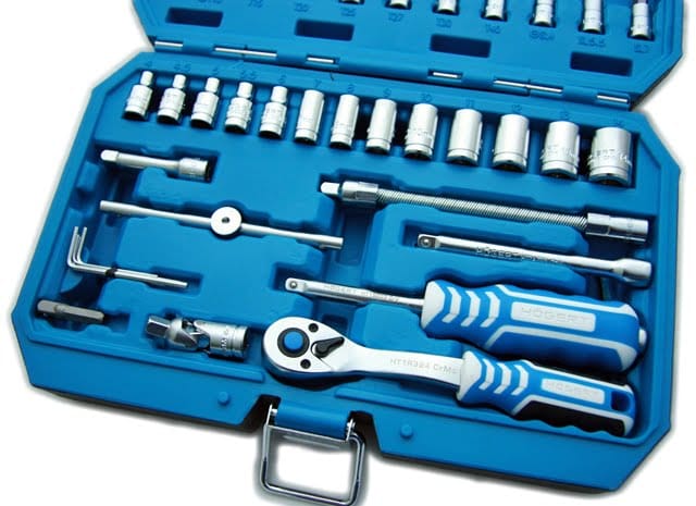 HOEGERT 46-dijelni set nasadnih ključeva 1/4″ HT1R416 - Hoegert - HT1R416 - Ručni alat > Gedore - nasadni ključevi - detalj 5