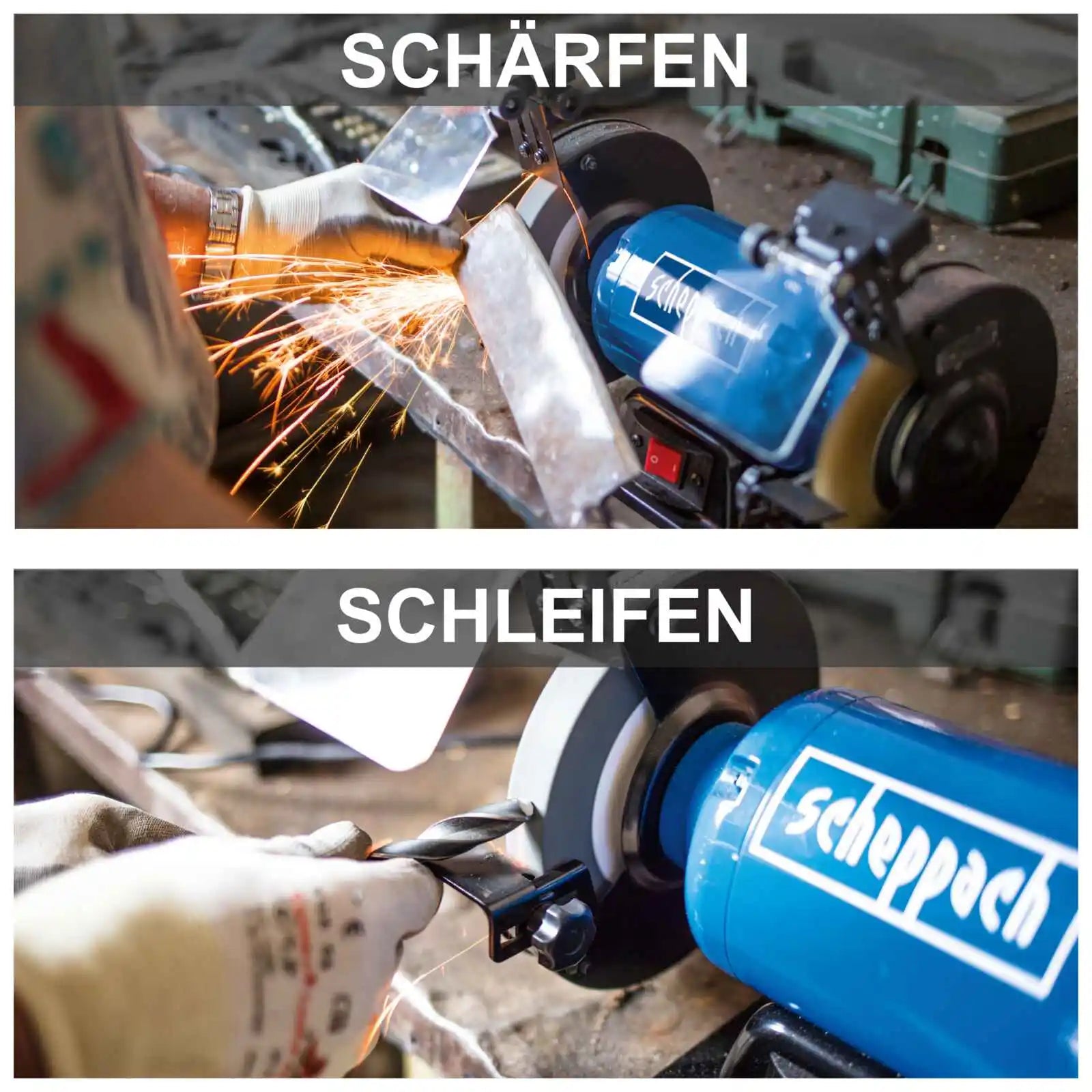 Scheppach stona dvostrana brusilica SM200LB - Scheppach - SM200LB - Elektro alati > Brusilice > Stone brusilice - detalj 5