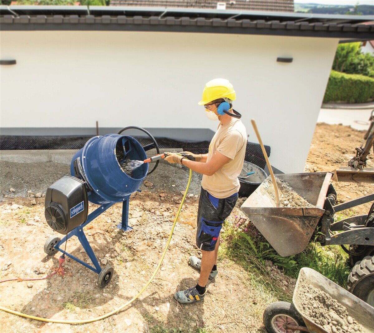 Scheppach mješalica za beton MIX125 - Scheppach - MIX125 - Ostalo > Mješalice za beton - detalj 5