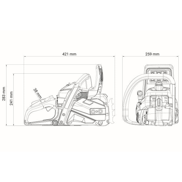 Motorna testera VGS 3920 PE - Motorne testere - SKU 050803
