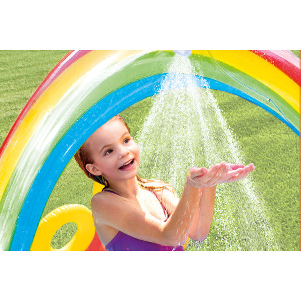 Dečiji bazen 2.97 x 1.93 x 1.35m Rainbow Ring Play Center - Bazeni za decu - SKU 050955