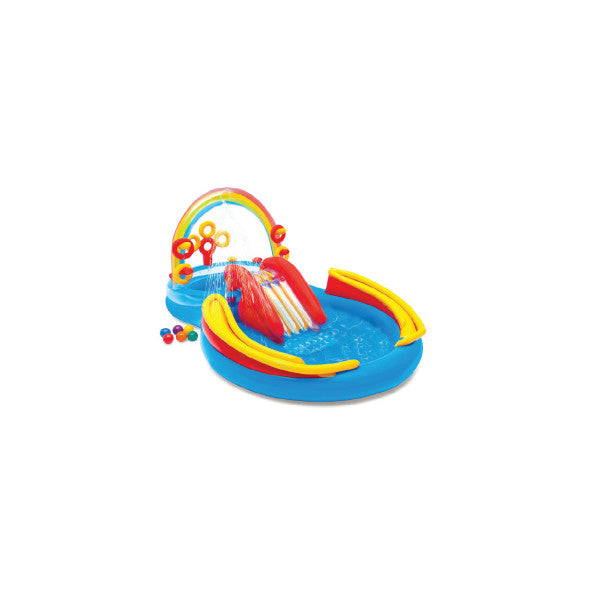 Dečiji bazen 2.97 x 1.93 x 1.35m Rainbow Ring Play Center - Bazeni za decu - SKU 050955