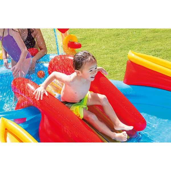 Dečiji bazen 2.97 x 1.93 x 1.35m Rainbow Ring Play Center - Bazeni za decu - SKU 050955