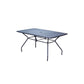 Sto metalni MELFI 1500x900x740mm -sivi - Metalni stolovi - SKU 051194