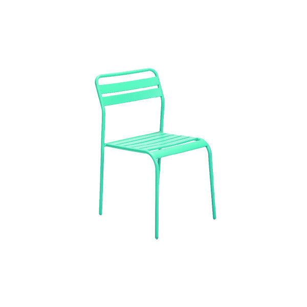 Metalna stolica CADIZ - plava - Metalne stolice - SKU 055673