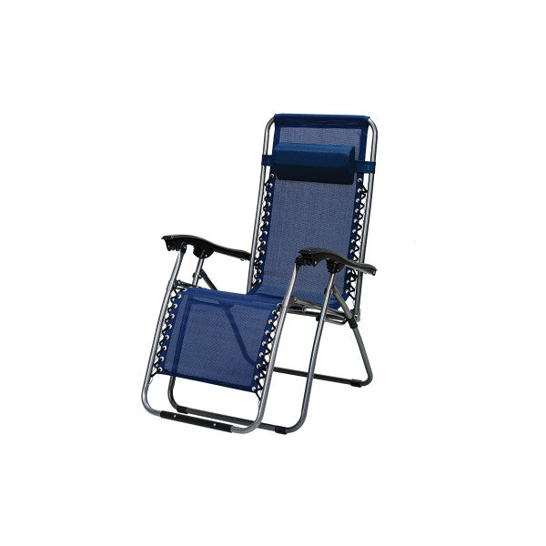 Stolica podesiva sa jastukom-metalna MESSINA - - plava - Metalne stolice - SKU 055681