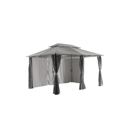 Metalna tenda gazebo BELIZE - siva - Suncobrani i tende - SKU 055682