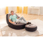 Fotelja sa tabureom 99x1,3x76 cm - ULTRA LOUNGE - Dušeci - SKU 055788