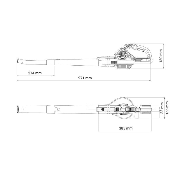 Fuse akumulatorski duvac za lisce VBV 2120 - Fuse duvači - SKU 056368