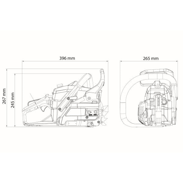 MOTORNA TESTERA VILLAGER VGS 380 PRIME - Motorne testere - SKU 057749