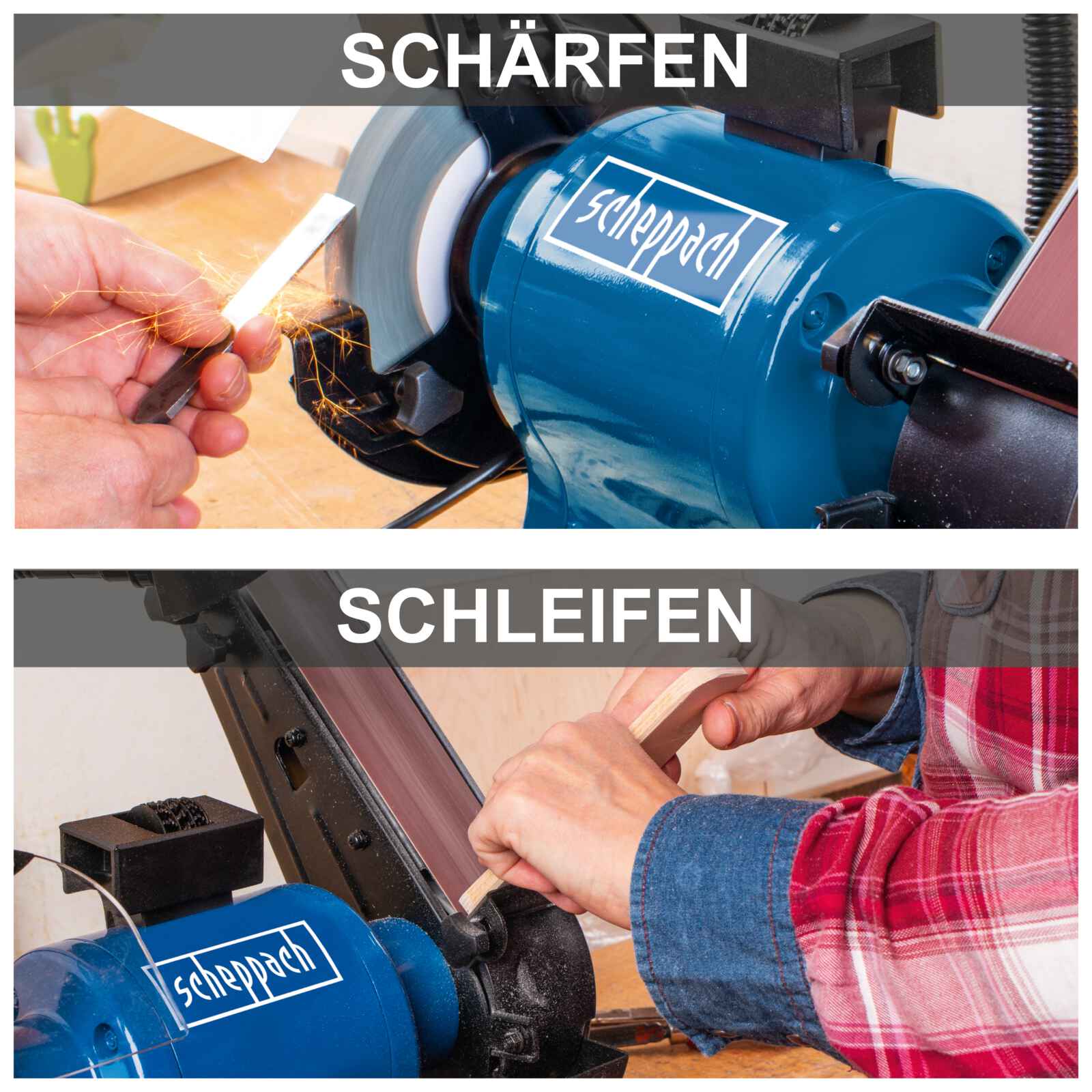 Scheppach stona kombinovana brusilica BGS700 - Scheppach - BGS700 - Elektro alati > Brusilice > Stone brusilice - detalj 6