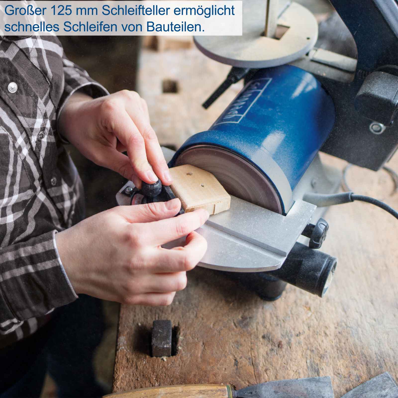 Scheppach stona kombinovana brusilica BTS700 - Scheppach - BTS700 - Elektro alati > Brusilice > Stone brusilice - detalj 6