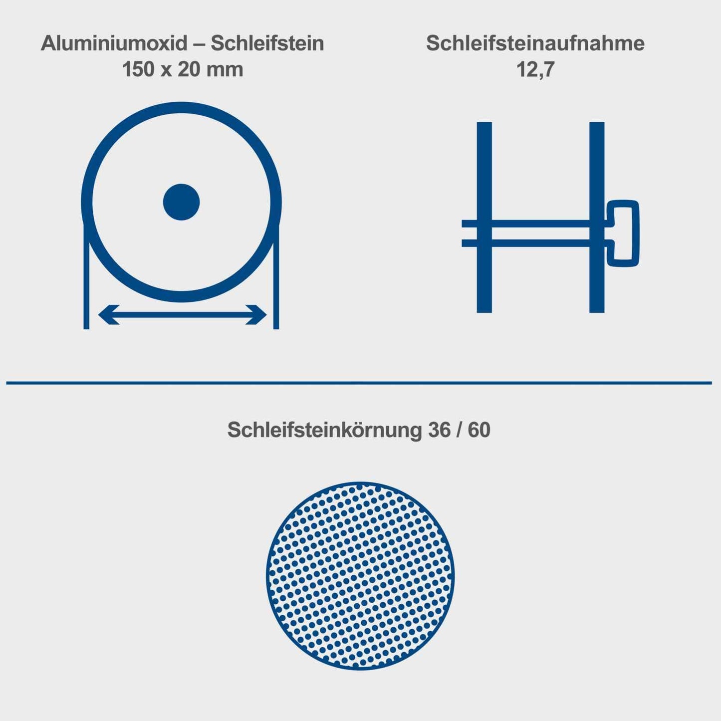 Scheppach stona dvostrana brusilica SM150L - Scheppach - SM150L - Elektro alati > Brusilice > Stone brusilice - detalj 6