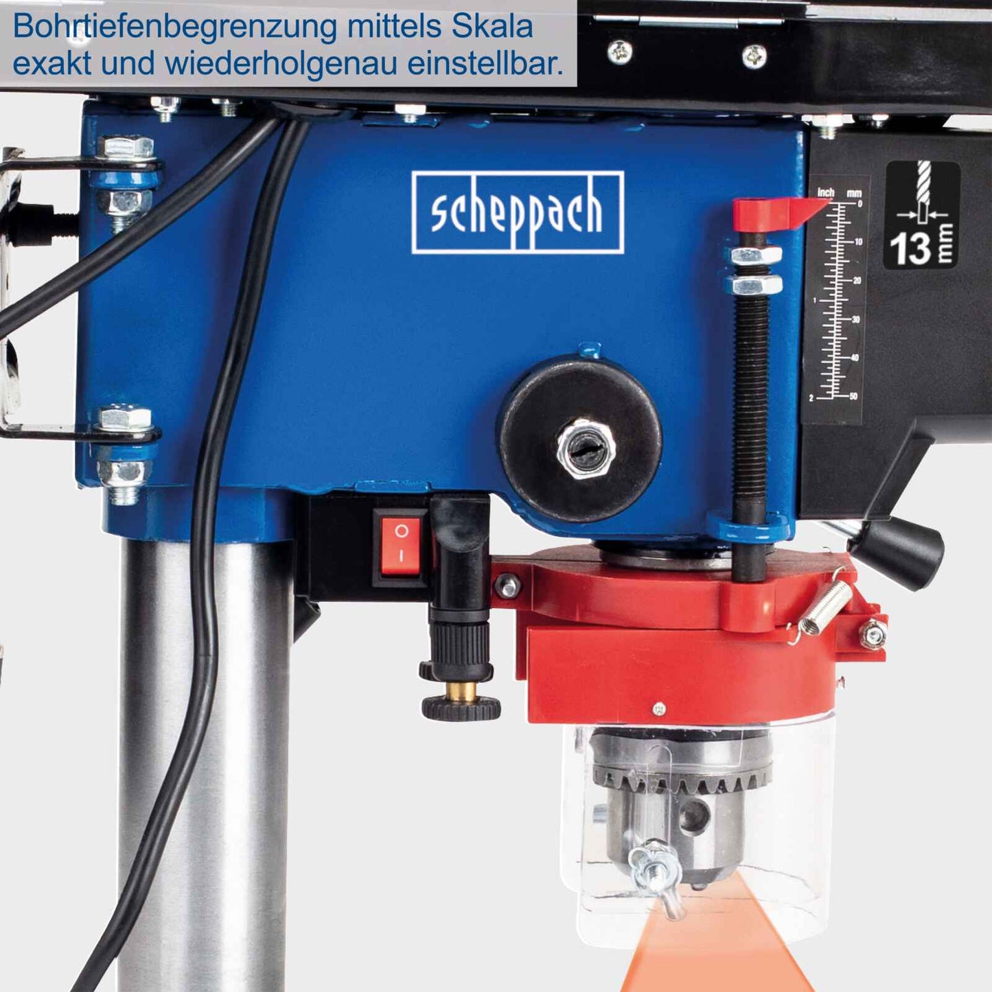 Scheppach stubna bušilica DP16VLS - Scheppach - DP16VLS - Elektro alati > Bušilice > Stubne bušilice - detalj 6