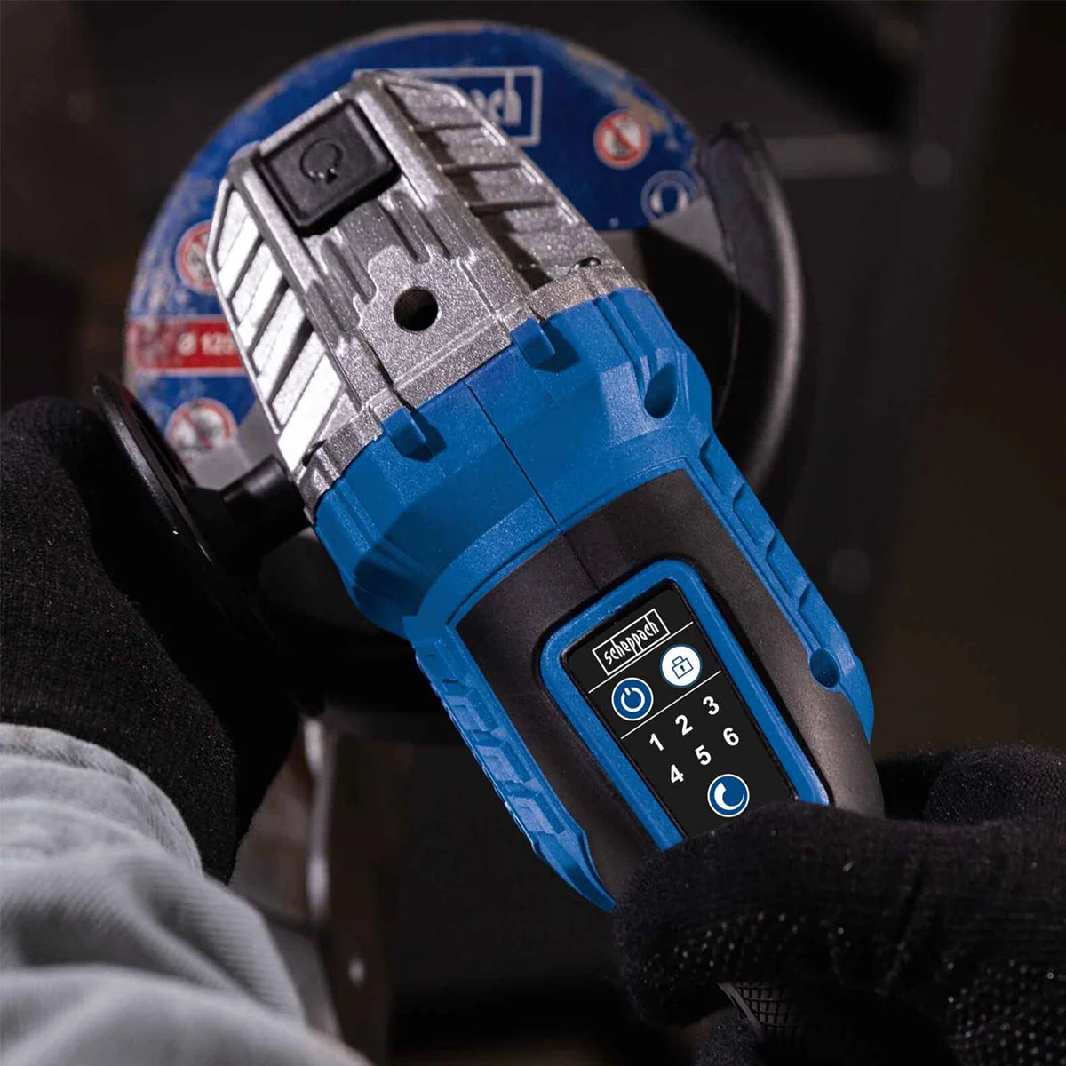 Scheppach aku ugaona kutna brusilica Brushless IXES BC-AG125-X – Solo - Scheppach - BC-AG125-X - Akumulatorski alati > Aku
