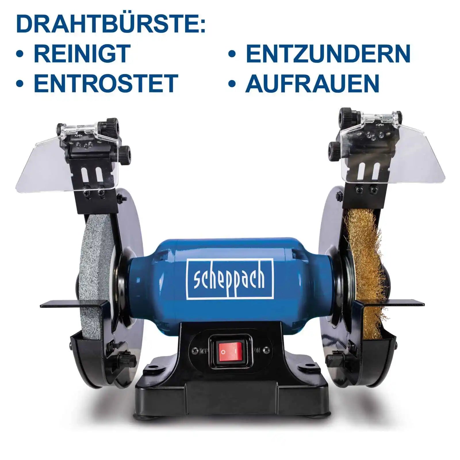Scheppach stona dvostrana brusilica SM200LB - Scheppach - SM200LB - Elektro alati > Brusilice > Stone brusilice - detalj 6