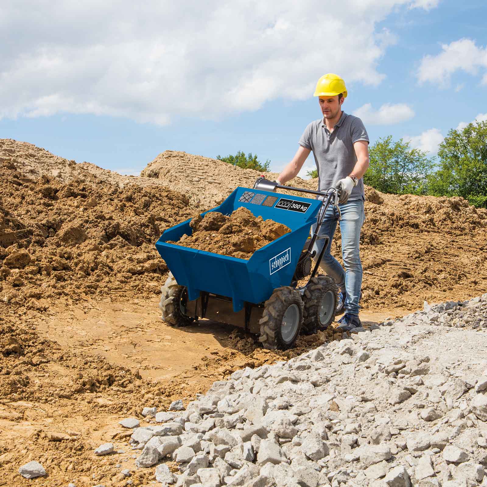 Scheppach motorna kolica Dumper DP3000 5.6 KS - Scheppach - DP3000 - Vrt i poljoprivreda > Multifunkcionalni vrtni alati