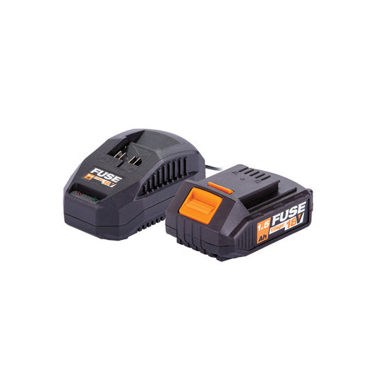 Fuse set baterija 1,5Ah + Punjac 1,65A - Akumulatorski alat Villager-Fuse - SKU 060106