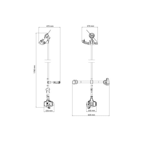 Motorni trimer Villager BC 755 SE - Motorni trimeri - SKU 060289
