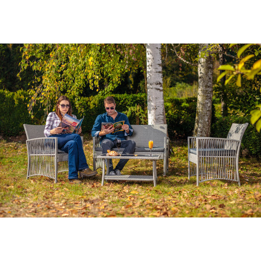 Bastenski set - MALAGA sivi