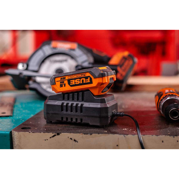 Fuse set baterija 1.5Ah + punjač 2.4A - Fuse setovi - SKU 067112