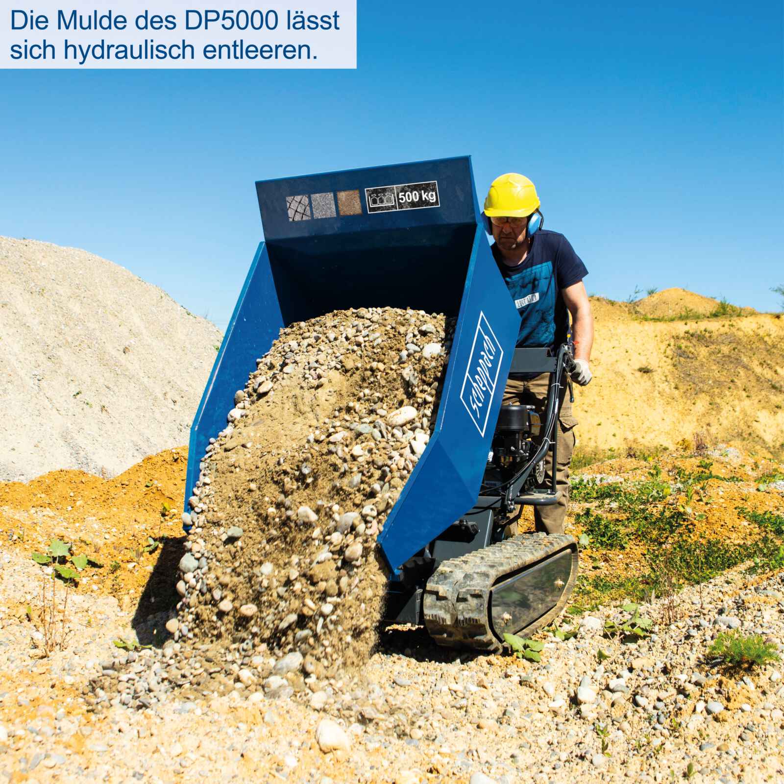 Scheppach motorna kolica Dumper DP5000 5.6 KS - Scheppach - DP5000 - Vrt i poljoprivreda > Multifunkcionalni vrtni alati