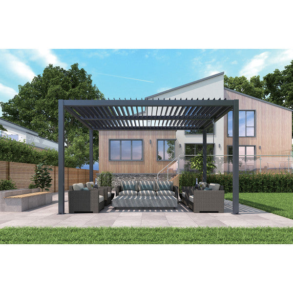Pergola aluminijumska 3 x 4 - Suncobrani i tende - SKU 078504