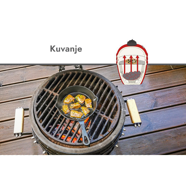 Kamado roštilj 55 cm - Roštilji - SKU 079725 - detalj 13