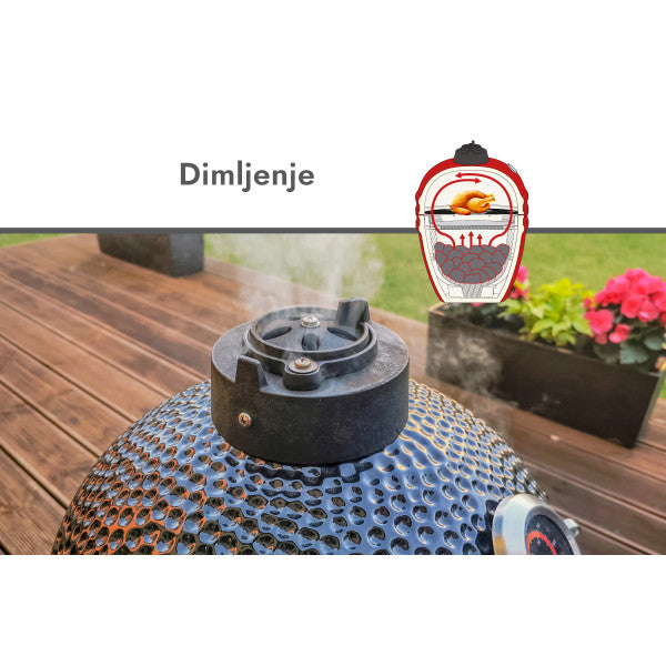 Kamado roštilj 55 cm - Roštilji - SKU 079725 - detalj 16